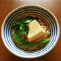 ぶっかけ素麺⑧（卵豆腐＋三つ葉）