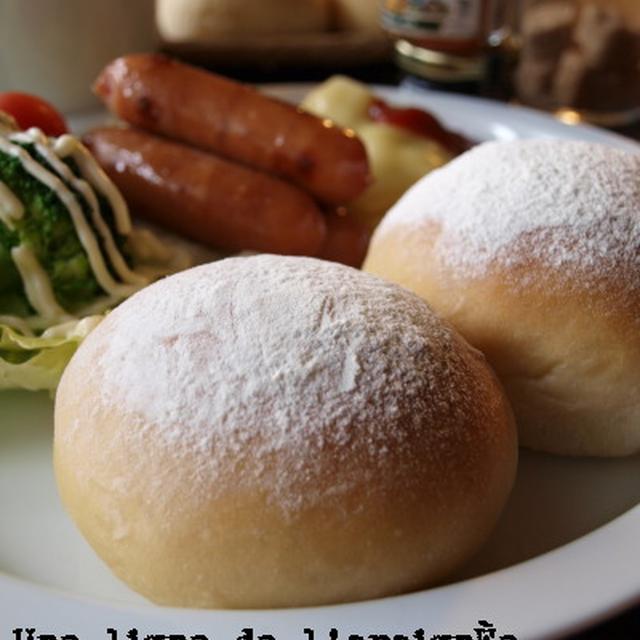 白くない（汗）・ハイジは茶パンｄｅブランチ。