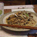 【reipe】舞茸とねぎの和パスタ／焼きトン愛すべし