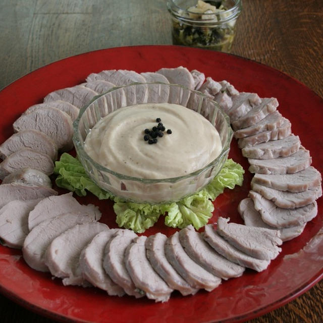 豚肉のポットローストでランチパーティー