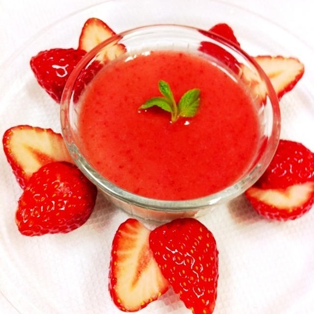 いちごプリン＊ Strawberry　Pudding