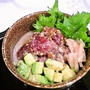 まぐろすき身のっけご飯