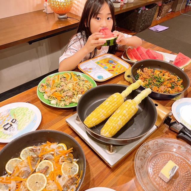 今夜は夏料理です！！