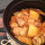白菜キムチでさっぱり肉じゃが。