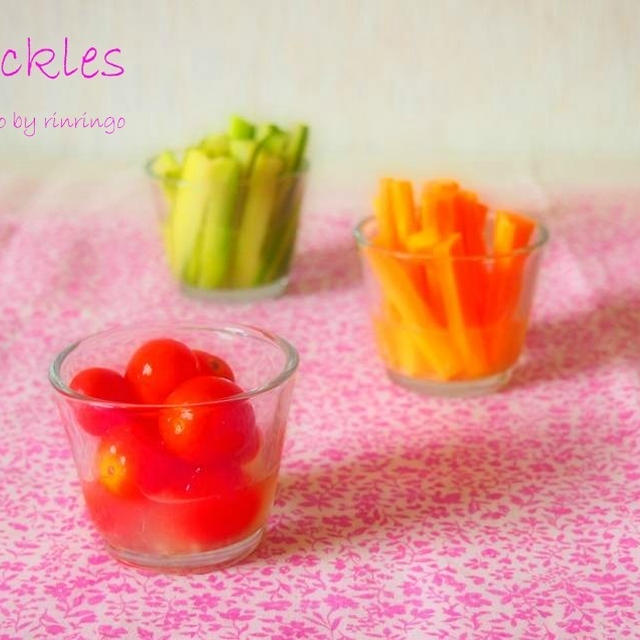 3color's pickles～3色の鮮やかピクルス～