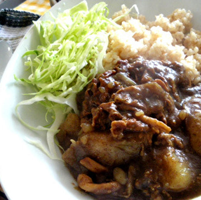 ごろごろ野菜の塩麹カレー