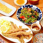 丸ごと1本！アスパラのスティックカツ定食