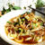 野菜炒めをうどんに乗せる！と旅行には風呂敷！