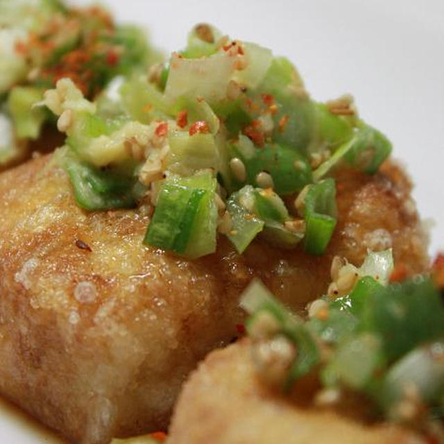ミルミル93の＊たたき風揚げ豆腐＊