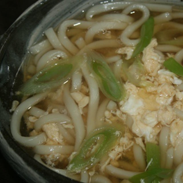 1月19日　　玉子とじうどん