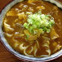 朝ごはんに「カレーきしめん」