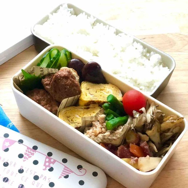 【 JK一人分のお弁当＊野菜多め弁当 】