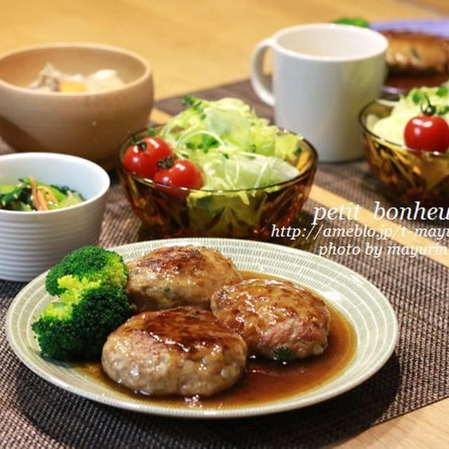 コウケンテツさんレシピ。。。和風肉だんごの甘酢あんかけ