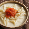 明太クリームうどん