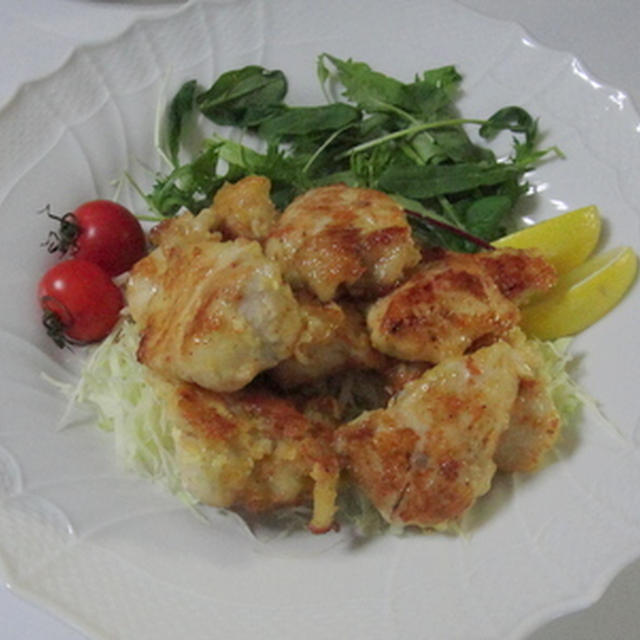 一口チキンソテー★★★