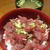 マグロ中落ち丼