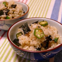 梅オクラごはん～スパイス大使