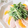 【シミ・紫外線対策に】『サラダチキンとオレンジのサラダ』美肌レシピ