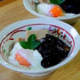 乾しいたけと高野豆腐の含め煮と宮崎の新米♫