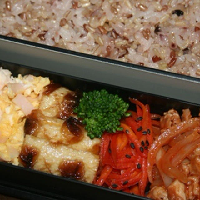 12月13日　　豚肉のケチャップ炒め弁当