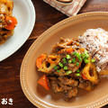 サバ缶と根菜の和風カレー炒め煮