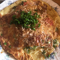 ねぎ焼きでランチ♪