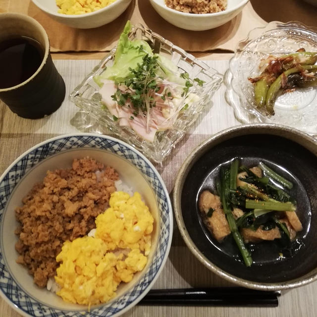 絶品！鶏そぼろ丼