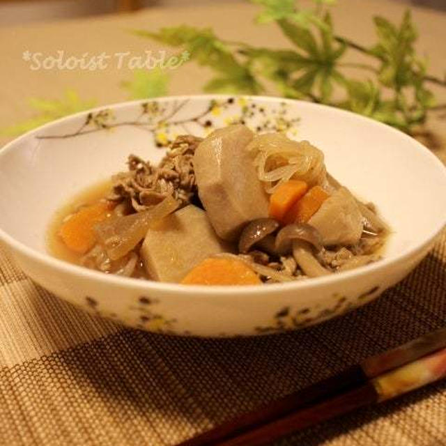 里芋はお醤油味の煮物がマスト！煮っころがしと芋煮❤