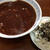 お昼ごはんに「炸醤麺＆ライス」