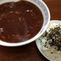 お昼ごはんに「炸醤麺＆ライス」