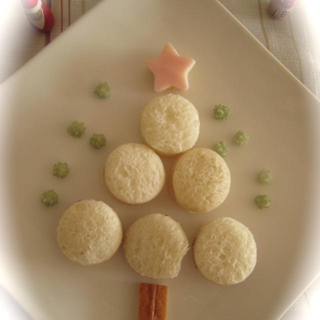 サンドイッチでツリー