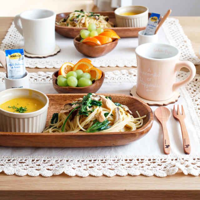 キッズプレートとお食事風景～お家ごはん～
