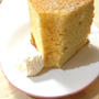 メープルシフォンケーキ