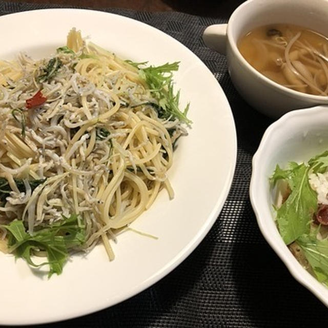 色々あり過ぎた週末＆シラス、シラスの夕食