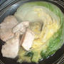 鶏肉と白菜の蒸し煮