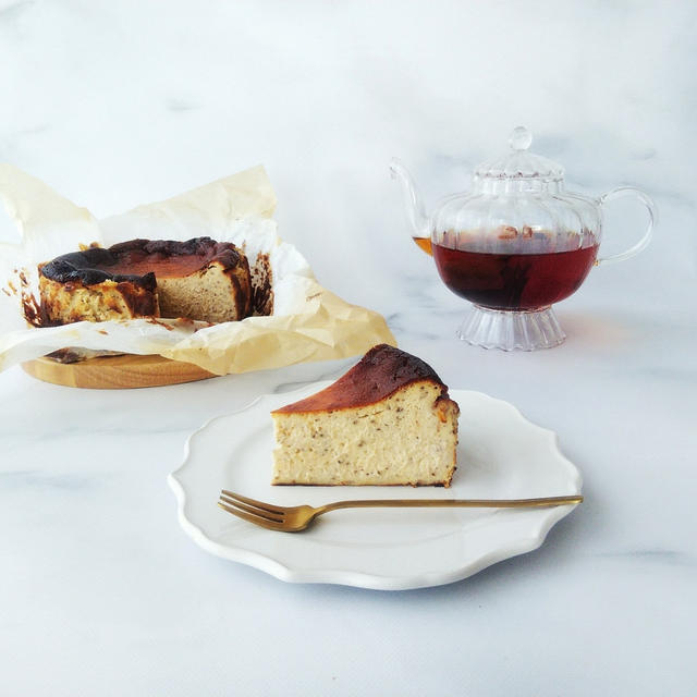 紅茶香るバスクチーズケーキ　ティーリキュールver.