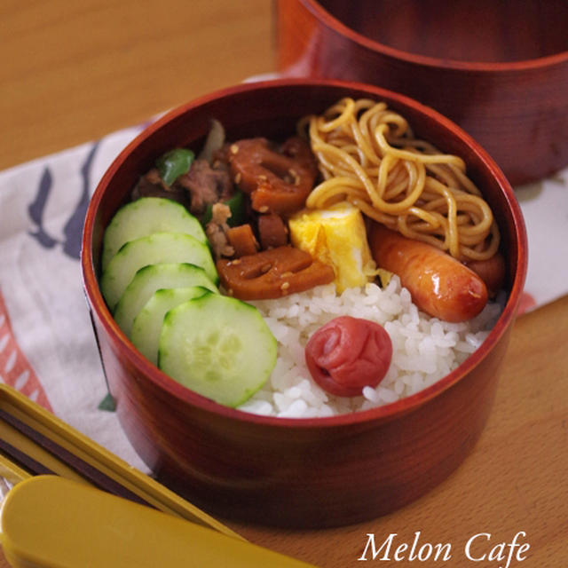 本日の、おしごと弁当☆薄塩きゅうりとお昼ごはんの話