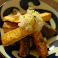 塩サバと豆腐のから揚げ Deep Fried Mackerel and Tofu