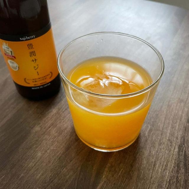 食後に飲んで鉄分補給☆飲みやすくてリピートしている「豊潤サジー」