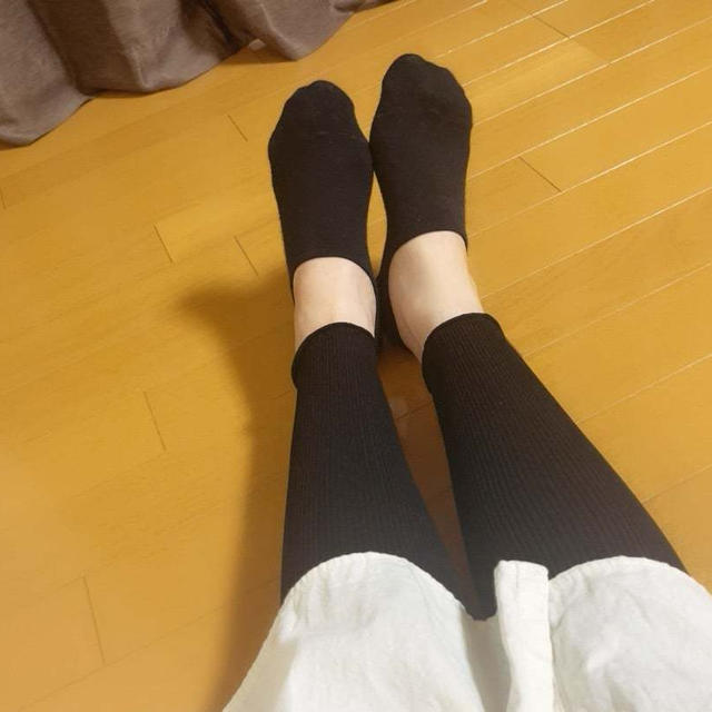 【スリムウォーク 着圧リブレギンス】