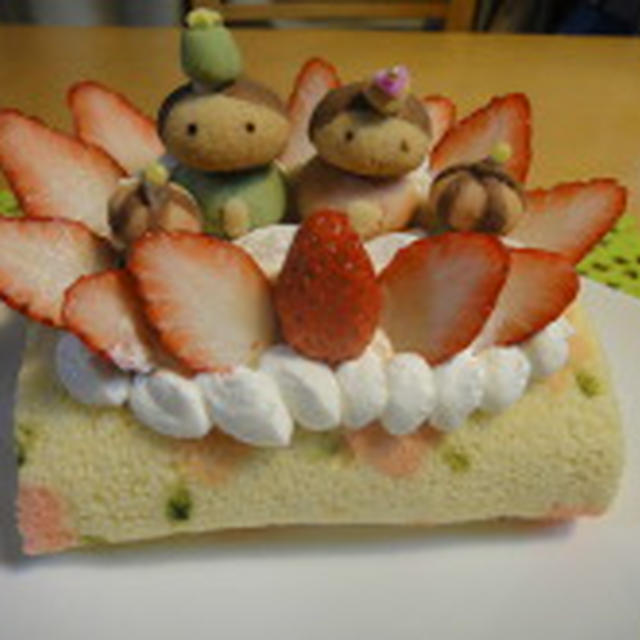 おひなさまケーキ