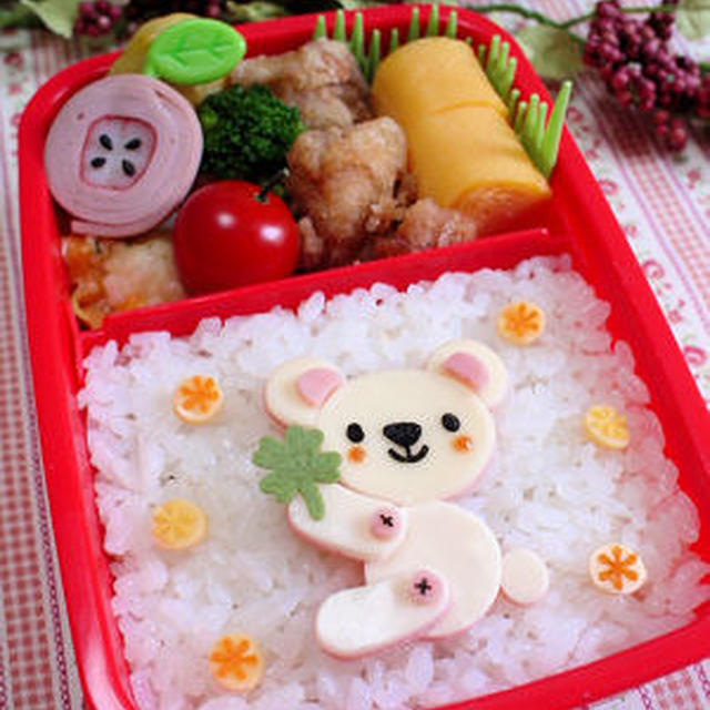 テディベアのお弁当