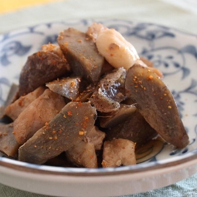 スタミナ系。鶏と牛蒡の香り煮