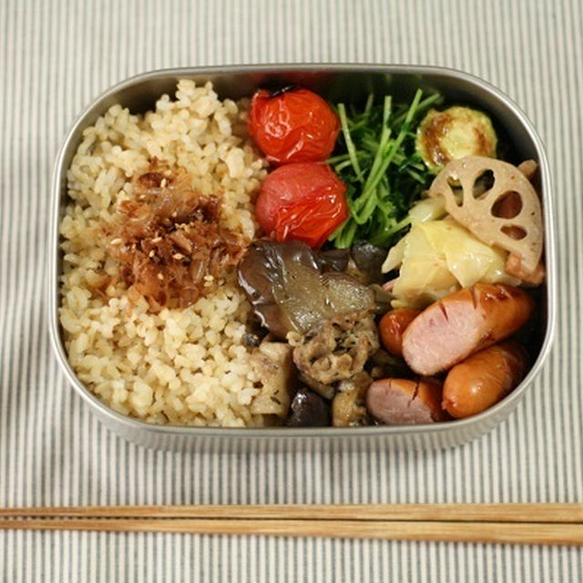 野菜を沢山食べたい日のお弁当