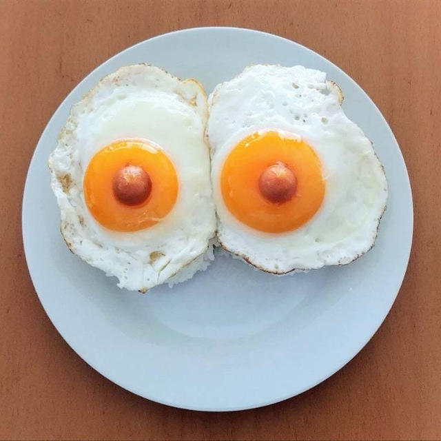 本日も  おっぱいメシ