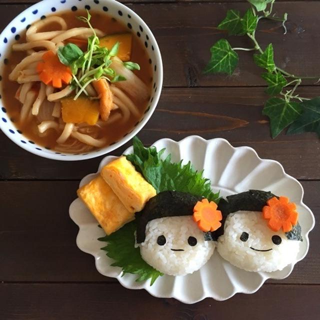 顔むすび＊女の子おにぎりチャン