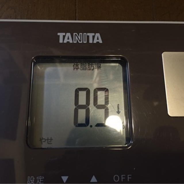 体脂肪率8%台に（レシピあり）