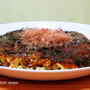 お好み焼きではないです「きゃべ玉焼き」＆「厚切りベーコンステーキ　温玉のせ」