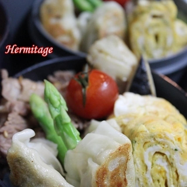 DK君たちのお弁当♥　リクエスト、それぞれのご飯♪