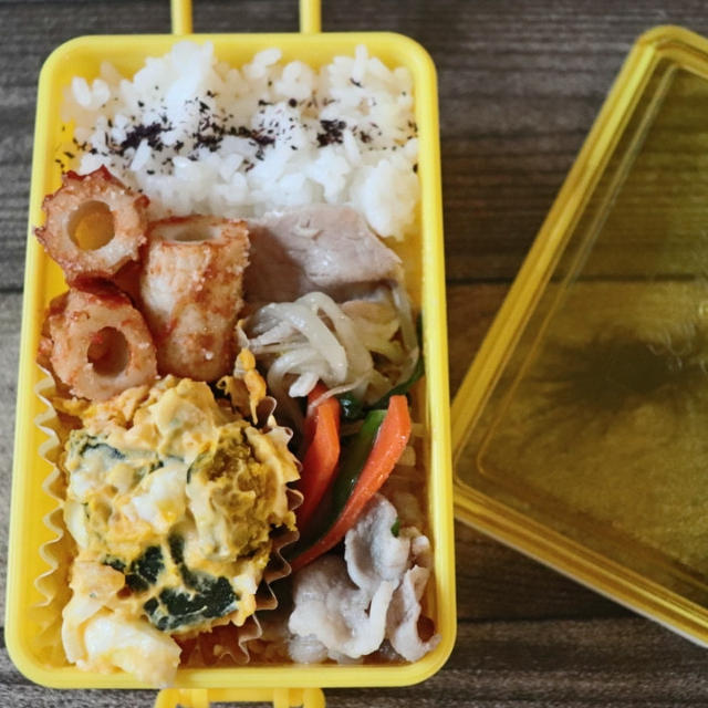 朝からカミナリ落としちゃった…(¯―¯٥)保育園お弁当